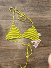 Wild Fable Pucker Lime Triangle Bikini Top - Size S 4-6