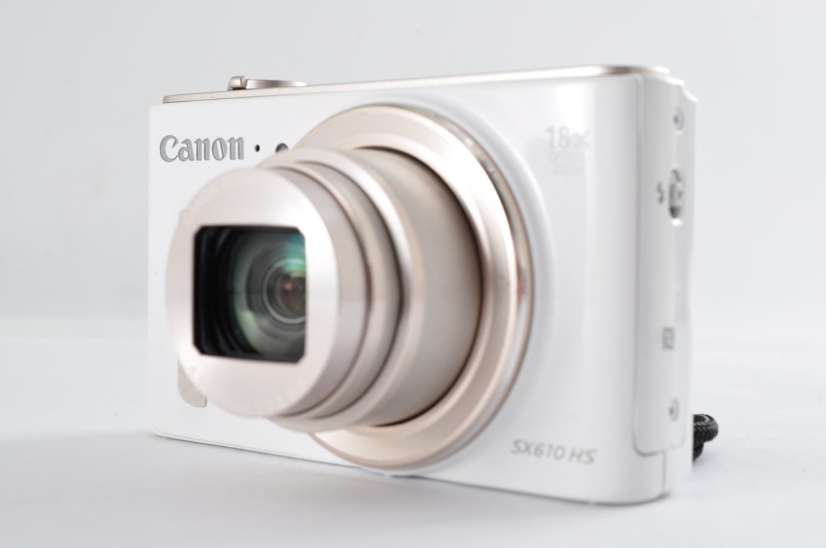 Canon PowerShot SX610 HS ホワイト Canon PowerShot SX610 HS SX610HS W. 18x Zoom Lens White Made
