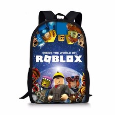 Roblox Style Kids Backpack & Pencil Case | Anime School Bag Gift Set UK