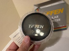 Tiffen 77mm Circular Polarizer Lens Filter. Open Box Never Used With Case