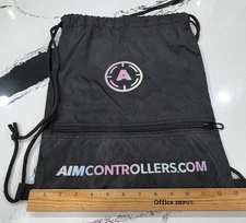 AimControllers Black Drawstring Bag