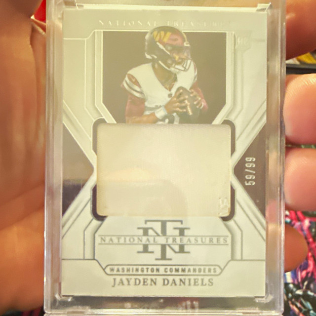 Jayden Daniels 2024 Panini National Treasures Rookie Patches