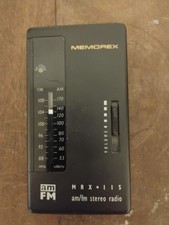 Memorex AM/FM Stereo Radio Model MRX 115