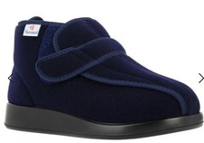 VAROMED Meran Verbandschuh Weite L Blau Stoff Klett Gr. 44 NP 85€ ** Neu OVP **