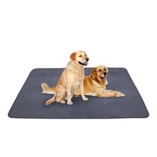 Peepeego Non-Slip Dog Pads Extra Large 72" x 72", Washable Puppy Pads with Fa...