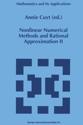 Cuyt - Nonlinear Numerical Methods and Rational Approximation II - New - X555z
