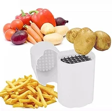 1pc French Fry Cutter – Rapid Veggie Slicer & Potato Chopper Tool - NEW