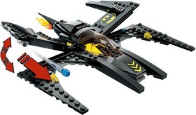 Lego 6863 Batwing Battle Over Gotham City 278 Pcs 3 Minifig's RETIRED BNISB