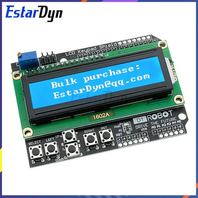 1602 LCD Keypad Shield LCD1602 LCD 1602 Module Display for Arduino ATMEGA328 ATM