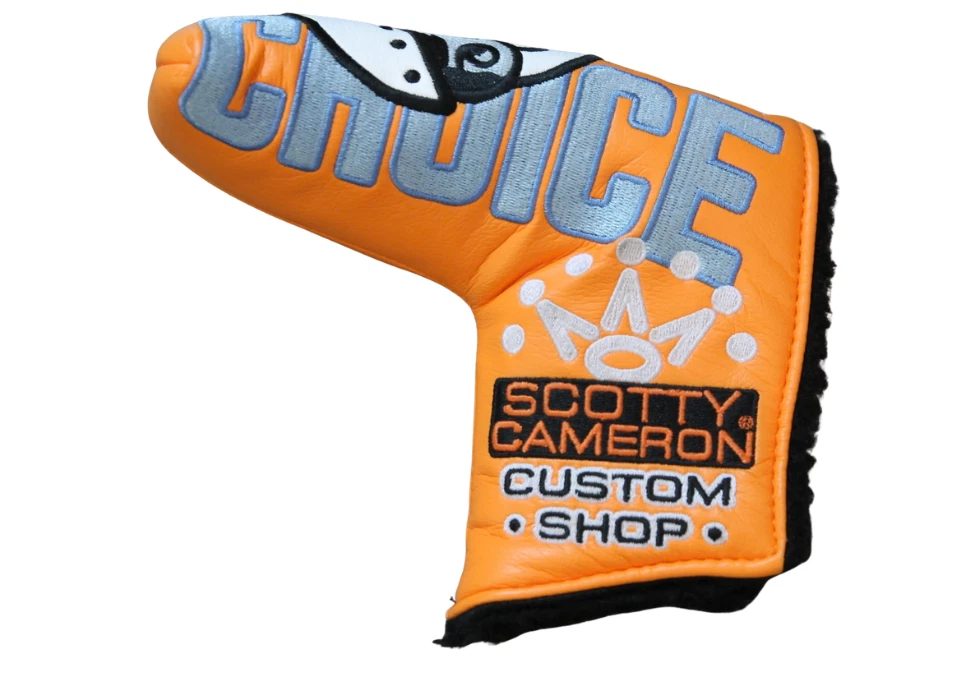 Scotty Cameron Orange Custom Shop Champs Choice Blade Headcover(TourPutters.com)