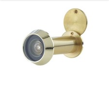 Door Viewer Spy Hole Security Wide Angle 200 Degree Vision Peep Internal Flap
