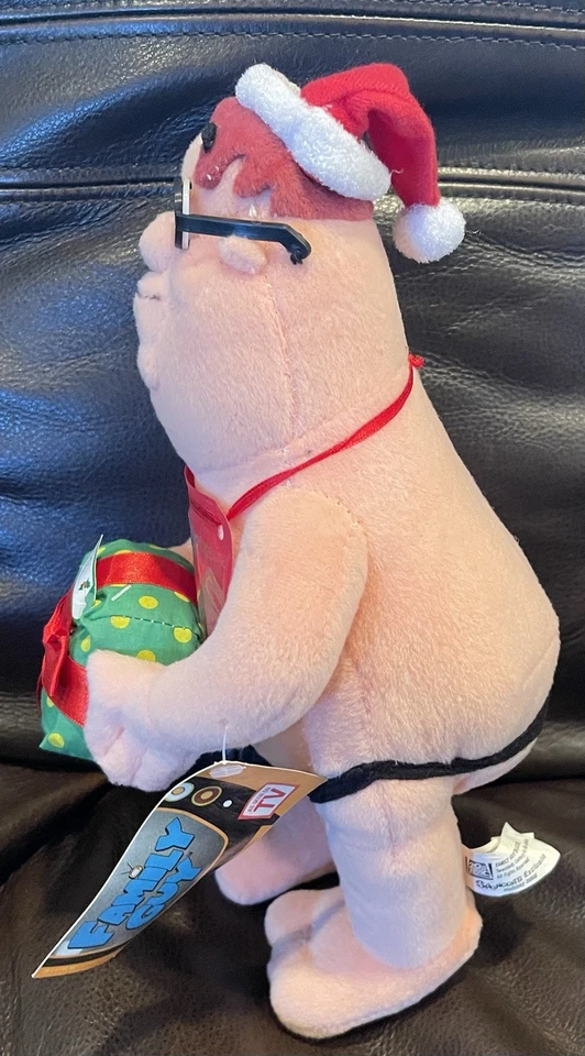 Family Guy Plush Peter Griffin Santa Christmas Holiday 2005 Spencer’s Exclusive - Image 2 of 4