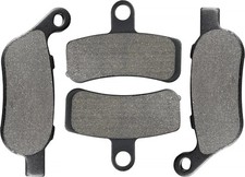 Front and Rear Brake Pads for Harley Davidson Fatboy, Softail Deluxe, Heritage