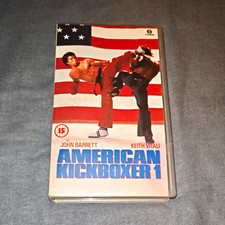 MGM/UA Home Video American Kickboxer 1 VHS PAL (15) 1990 Martial Arts