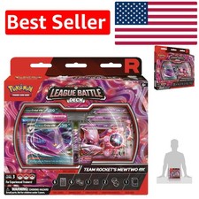 TCG Pokemon Team Rocket's Mewtwo ex Deck - Engage in Epic Battles & Strategy