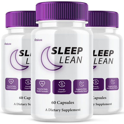 (3 Pack) Sleep Lean Capsule, Sleep Lean Wellness Supplement Pill (180 Capsules)