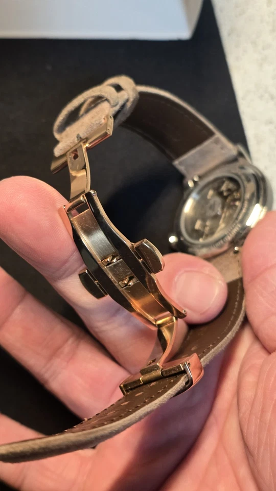 Orient Peanuts Snoopy Bambino Watch Men 38mm Cream Dial Steel Date Automatic - image 4 of 4