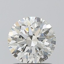 Round Brilliant 1 CT Cert. GIA Natural Mined Diamond Loose H color SI1 clarity 3292.20 per carat