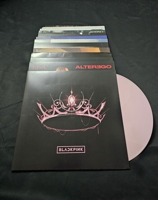 BLACKPINK Born Pink-Pink Colored Vinyl LP (Record, 2023) music Album Kpop K-POP