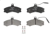 Brake Pad Set, Disc Brake Delphi LP378 for C35 Box 2 1973-1994