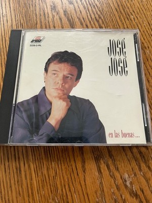 JOSE JOSE  EN LAS BUENAS 1990 CD RARE HTF