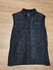 Heated Vest 3 Heat Levels Black Medium Battry Operated Battery Not Included
