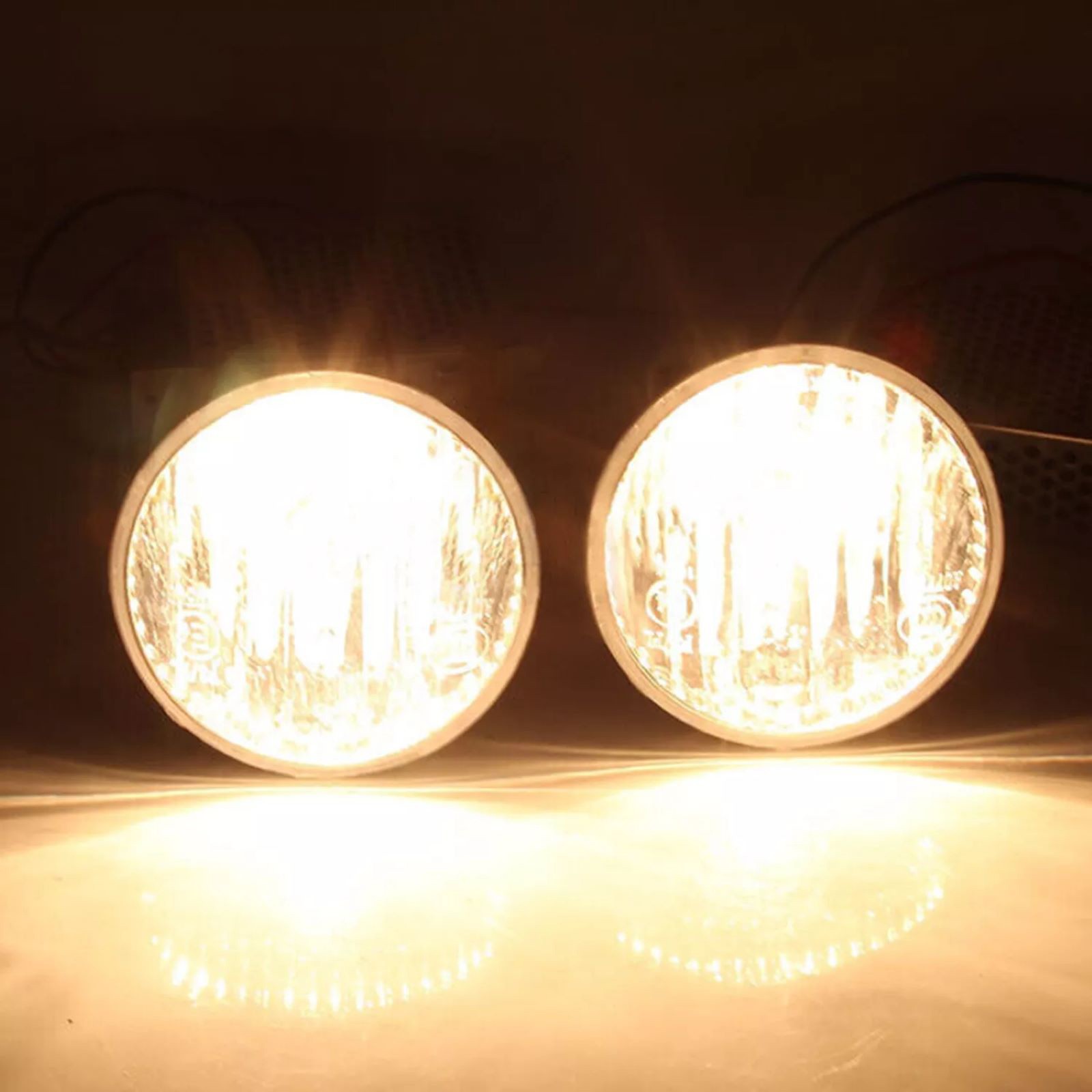 Warm White 4300K Fog Light 68081399AB For Jeep Gladiator/Wrangler/Patriot thumbnail 10