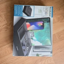 Brookstone Tech Dresser Valet Organizer Charging Station For iPhone & Ipad