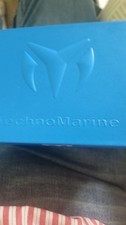 TechnoMarine Men's Silver Chronograph Stainless Steel Watch with Box