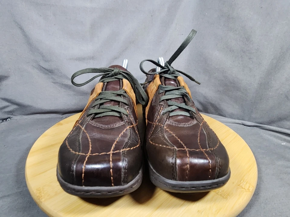 Earth Shoes Kalso Negative Heel  Westside Butter Calf Mahogany Men 8 Women 10 - Image 2 of 4
