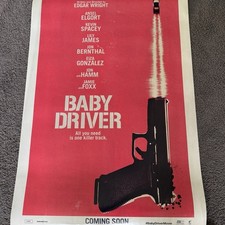 Baby Driver 2017 International Advance One Sheet Poster
