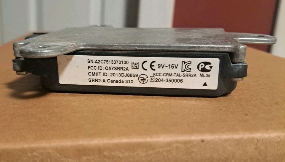 Subaru Legacy Outback 2016 2017 radar de punto ciego 87611al04a 87611al01a fabricante de equipos originales Foto 3 de 4