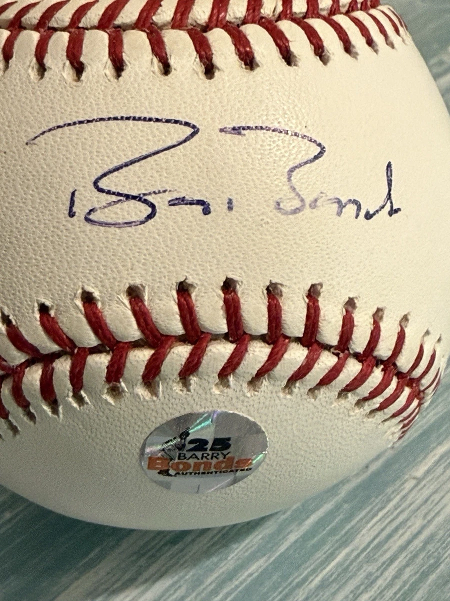 Barry Bonds San Francisco Giants MLB Original Autographed Items
