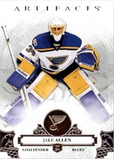 2017-18 Artifacts #68 Jake Allen - HKY