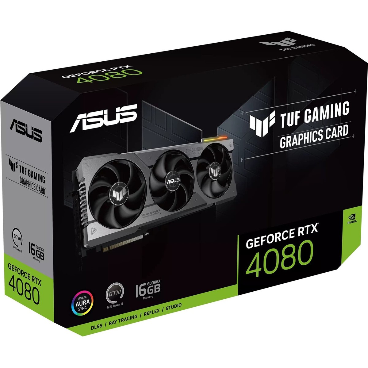 ASUS TUF-RTX4080-16G-GAMING NVIDIA GeForce RTX 4080 16GB GDDR6X