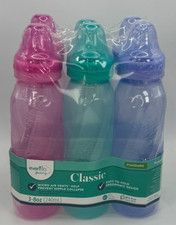Evenflo Classic 8 Oz. Standard Baby Bottles Pack Of 6 BPA Free New In Package