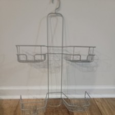 Threshold Hose Shower Caddy - Gray - 25" X 15 7/8" X 4 3/4"