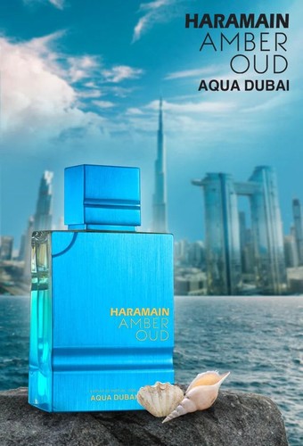 AL HARAMAIN AMBER OUD AQUA DUBAI EXTRAIT DE PARFUM 3.4 Oz / 100 ml BRAND NEW!!!