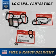 OEM Oil Filter Housing Adapter Gasket Valve Seal 15825-P8A-A01 For Honda Acura