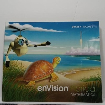Pearson enVision Florida Mathematics Grade K Volume 2 Workbook