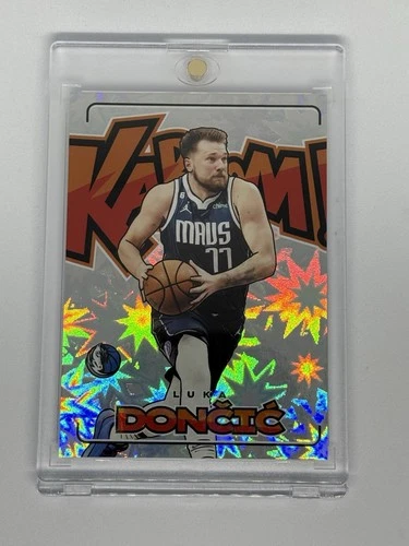 2023-24 Panini Crown Royale KABOOM! #12 Luka Doncic Mavericks SSP Case Hit