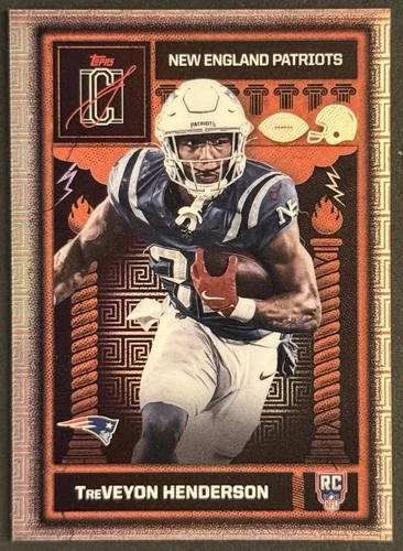 2025 Topps Signature TreVeyon Henderson Base (RAW)