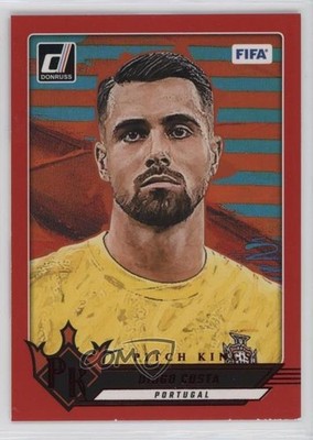 2024-25 Panini Donruss FIFA Pitch Kings Red Diogo Costa #19 0nr3