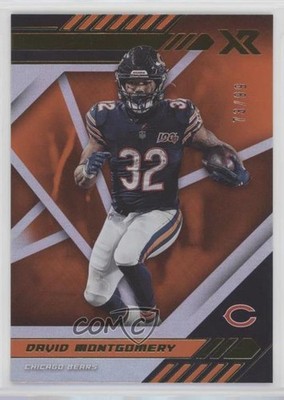 2020 Panini XR Orange 73/99 David Montgomery #71 09un