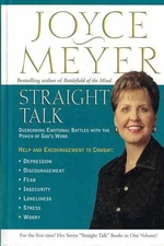 Straight Talk: Overcoming Emotional - Hardcover, by Joyce Meyer - Acceptable