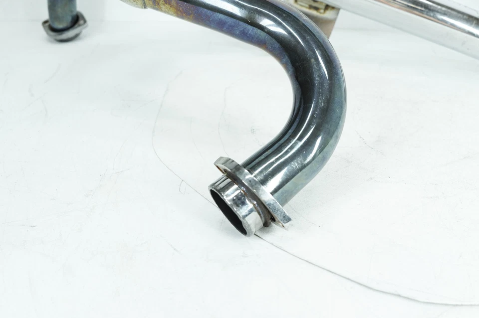 Harley Sportster XL 1200 2012 OEM tubos de escape silenciador rayado Foto 2 de 4