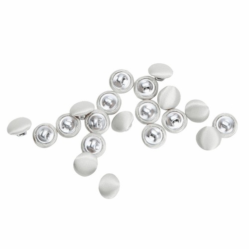 20x 10mm Smooth Satin Covered Metal Shank Buttons for Tuxedo Suit_Blouses Coat - Picture 23 of 79