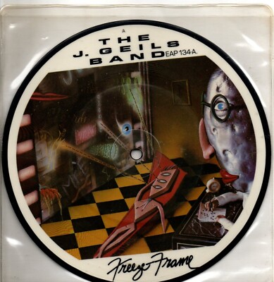J. Geils Band (The):Freeze frame/Rage in the cage:UK EMI:1981 - Picture Disc