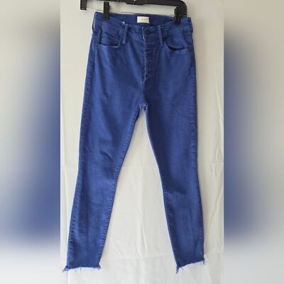 MOTHER The Stunner Ankle Fray Color Play Date Size 26