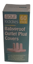 60pc BabyProof Electrical Outlet Plug Covers Babyproofing Baby Proof Proofing